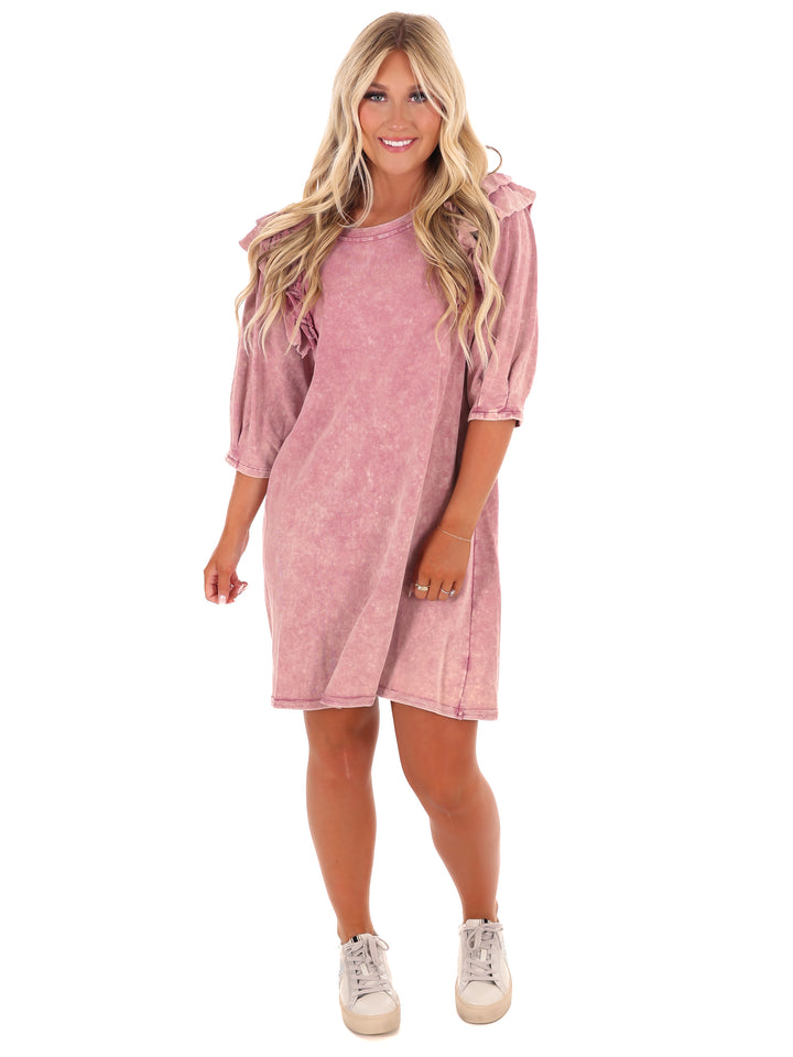 Classic Charm Mineral Wash Dress