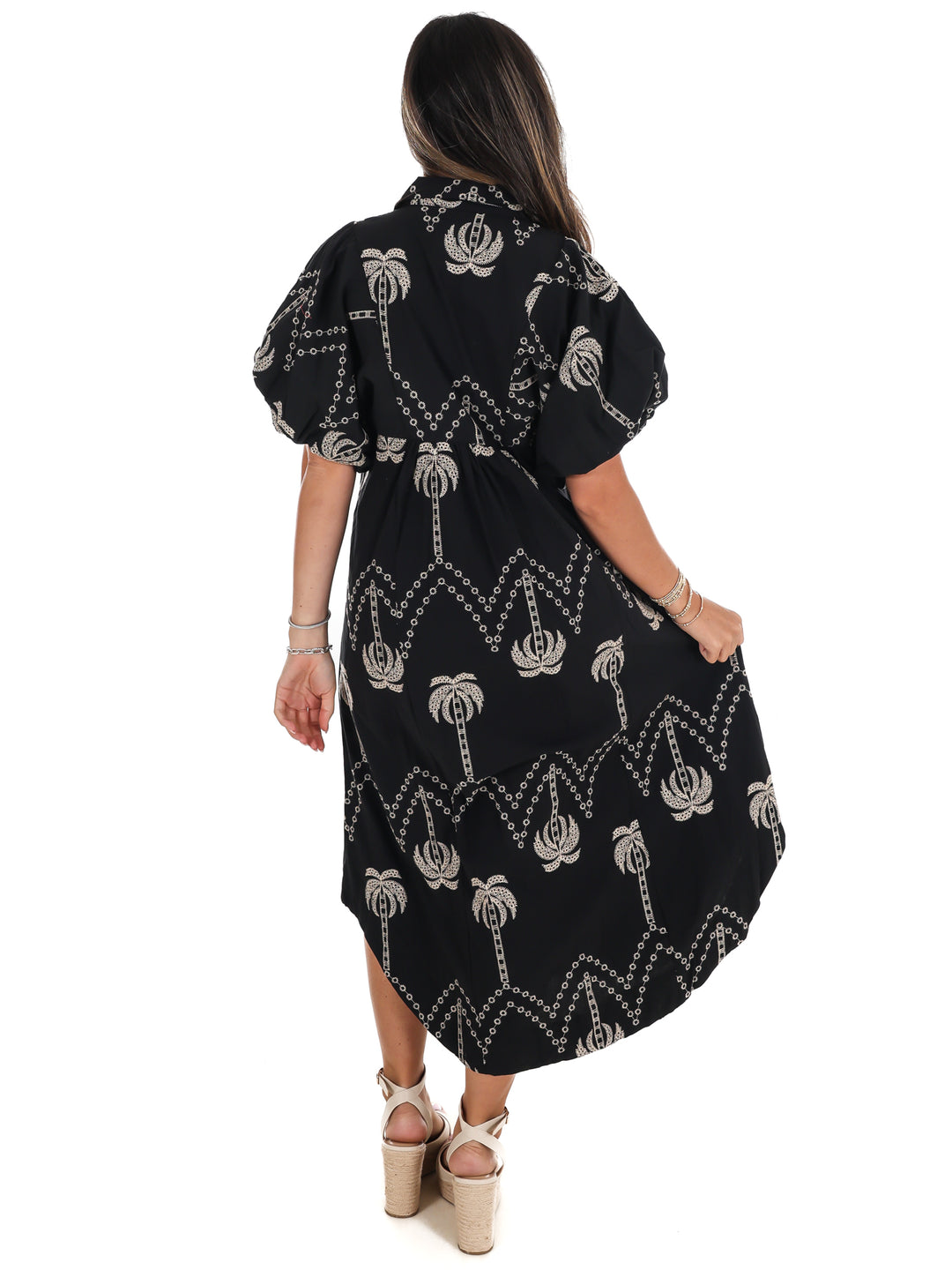 Bloomline Embroidered Midi Dress