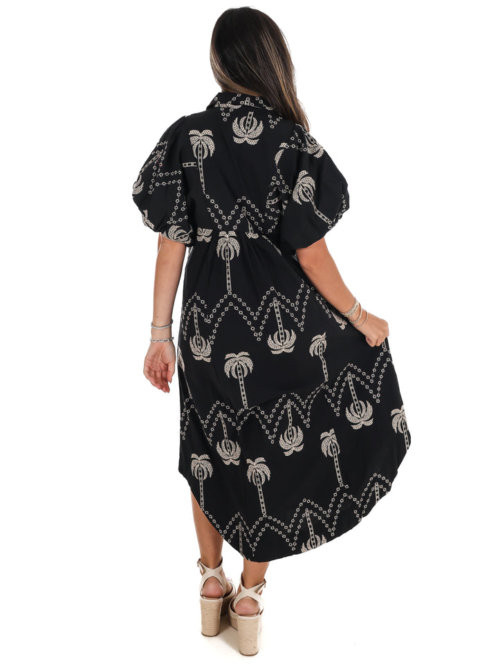 Bloomline Embroidered Midi Dress