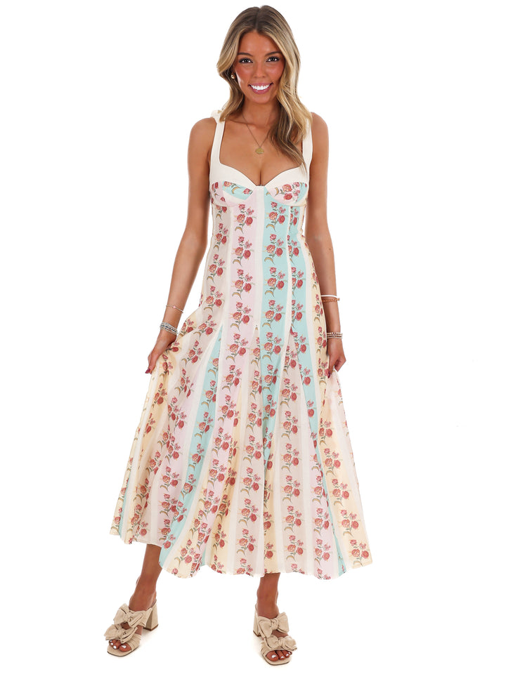 Floral Whimsy Maxi Dress