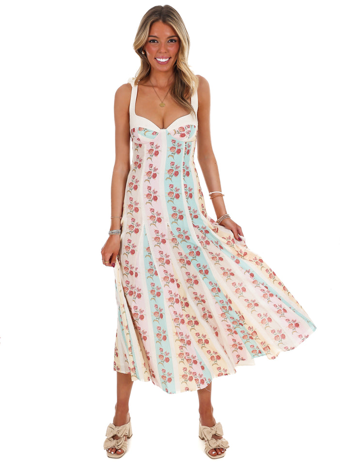 Floral Whimsy Maxi Dress