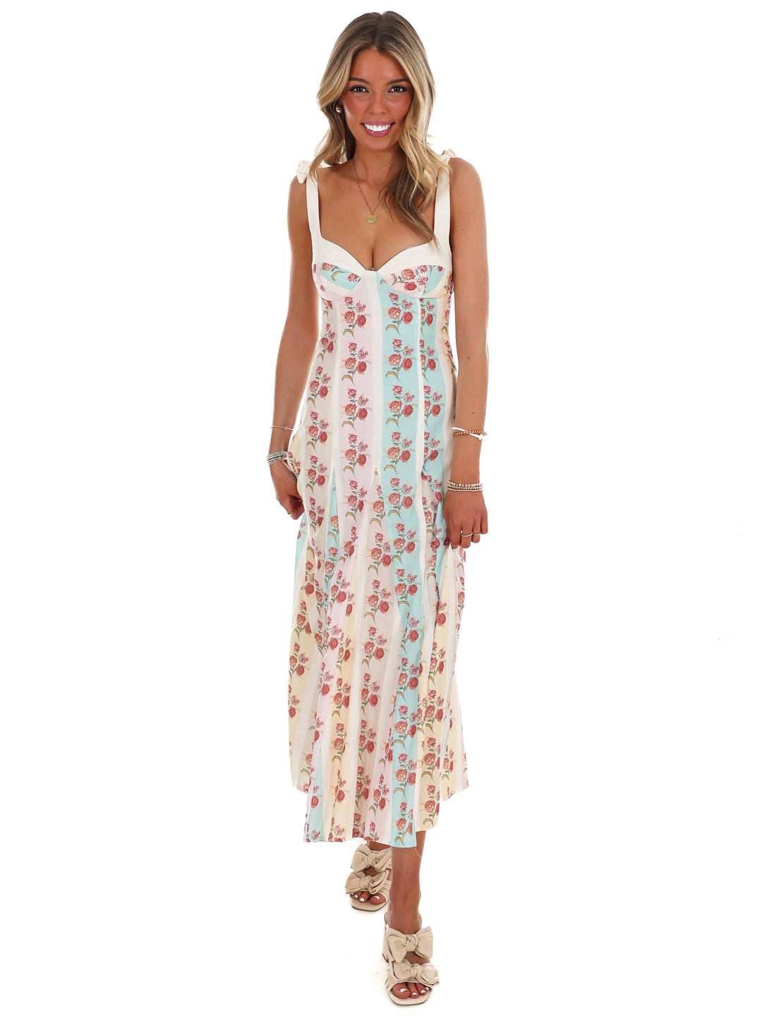 Floral Whimsy Maxi Dress
