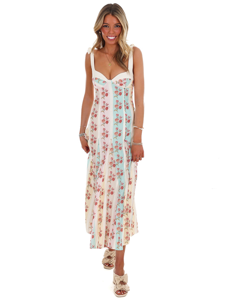Floral Whimsy Maxi Dress