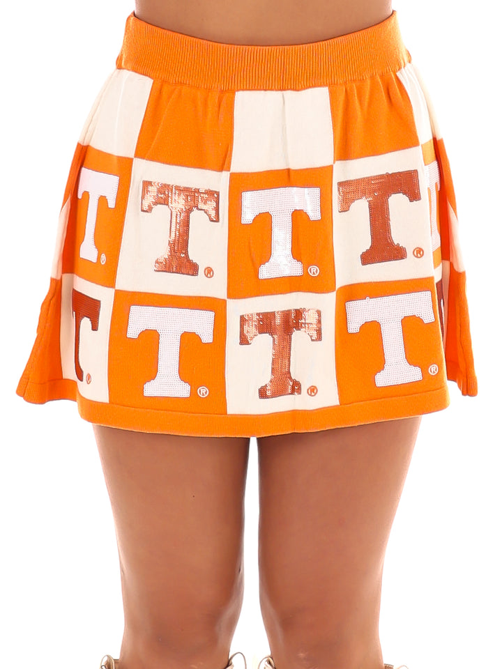 Tennessee Checkered Skirt