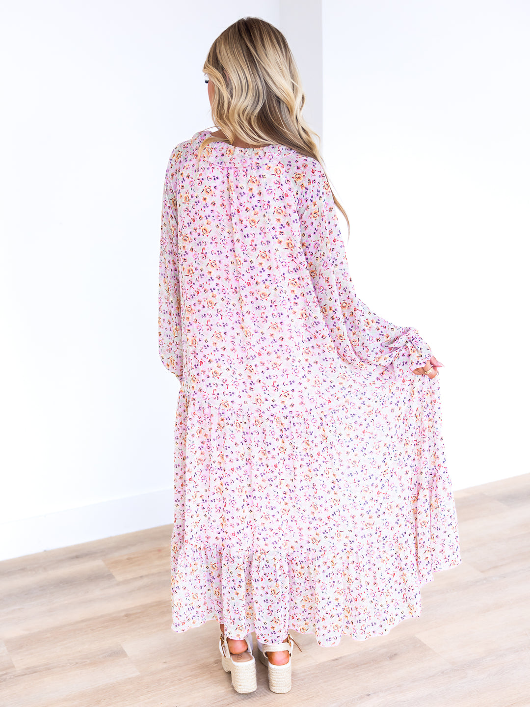 You Belong Floral Maxi Dress