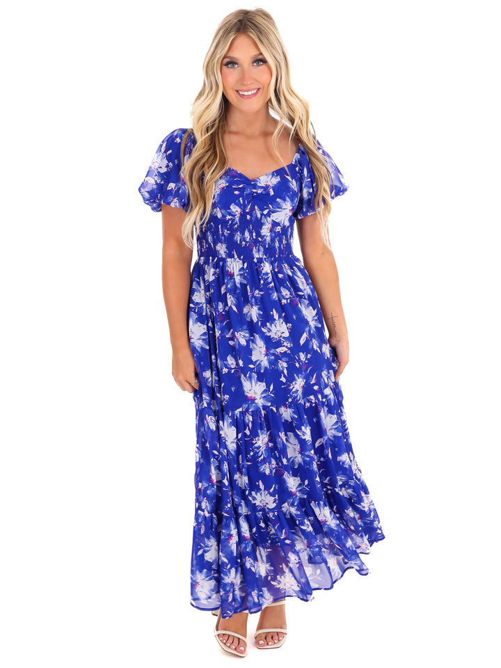 Wishful Thinking Floral Maxi Dress