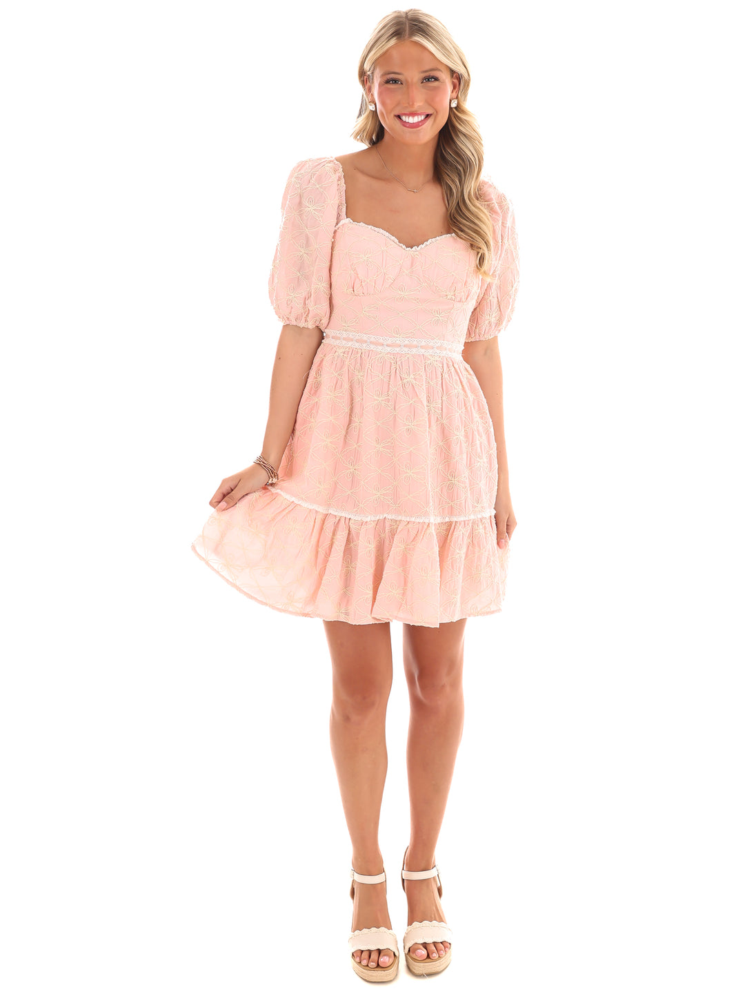 Call it Fate Embroidered Mini Dress Josie's Boutique Call it Fate Embroidered Mini Dress Josie's Boutique