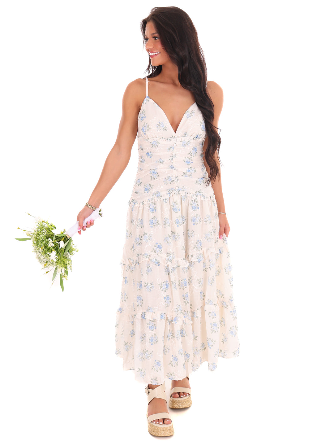 Where I Come From Floral Maxi Dress