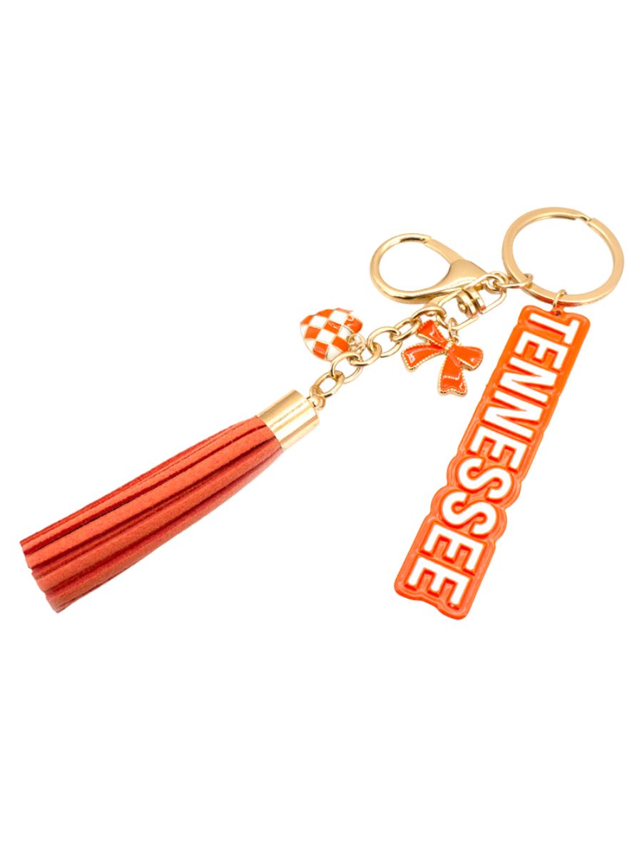 Tennessee Tassel Keychain