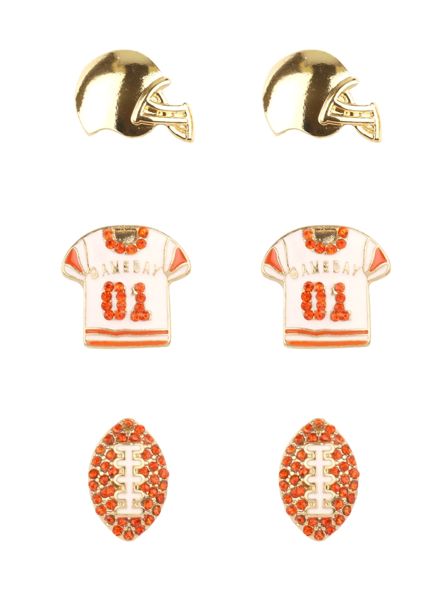 Sideline Spark Gameday Earring Set