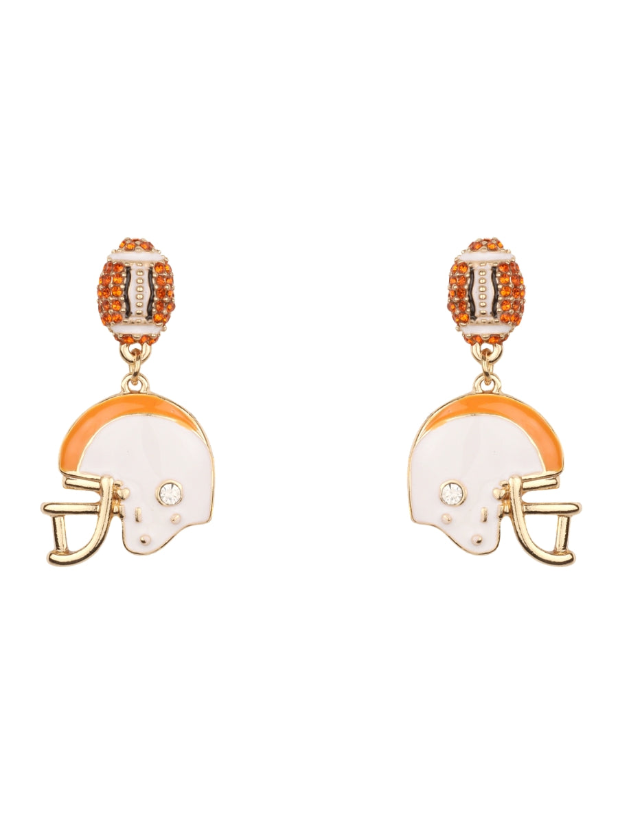 Touchdown Charm Dangle Earrings