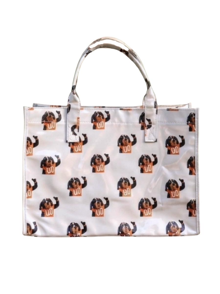 Smokey Vinyl Tote Bag