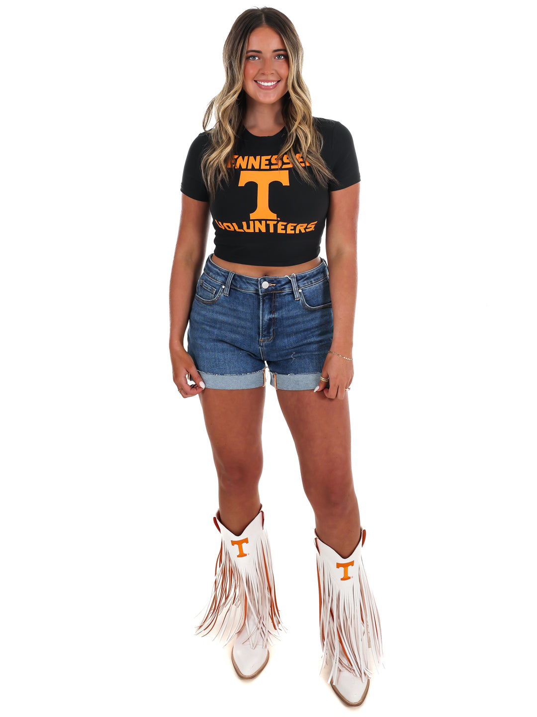 Tennessee Power T Crop Top