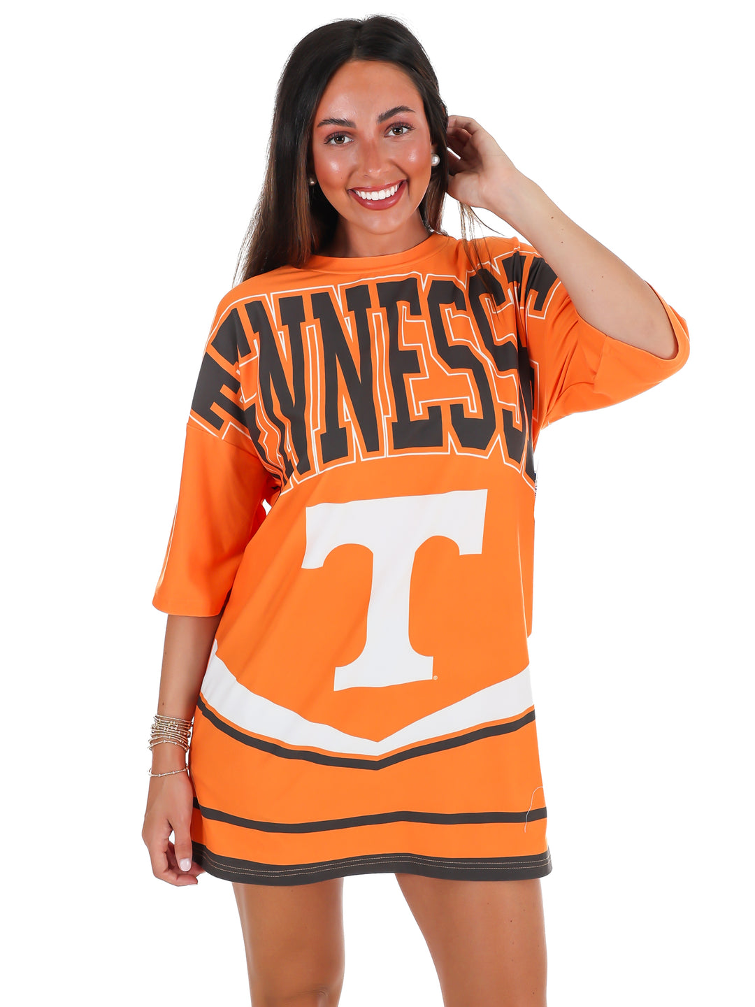 University of Tennessee Mosaic Shirt Dress