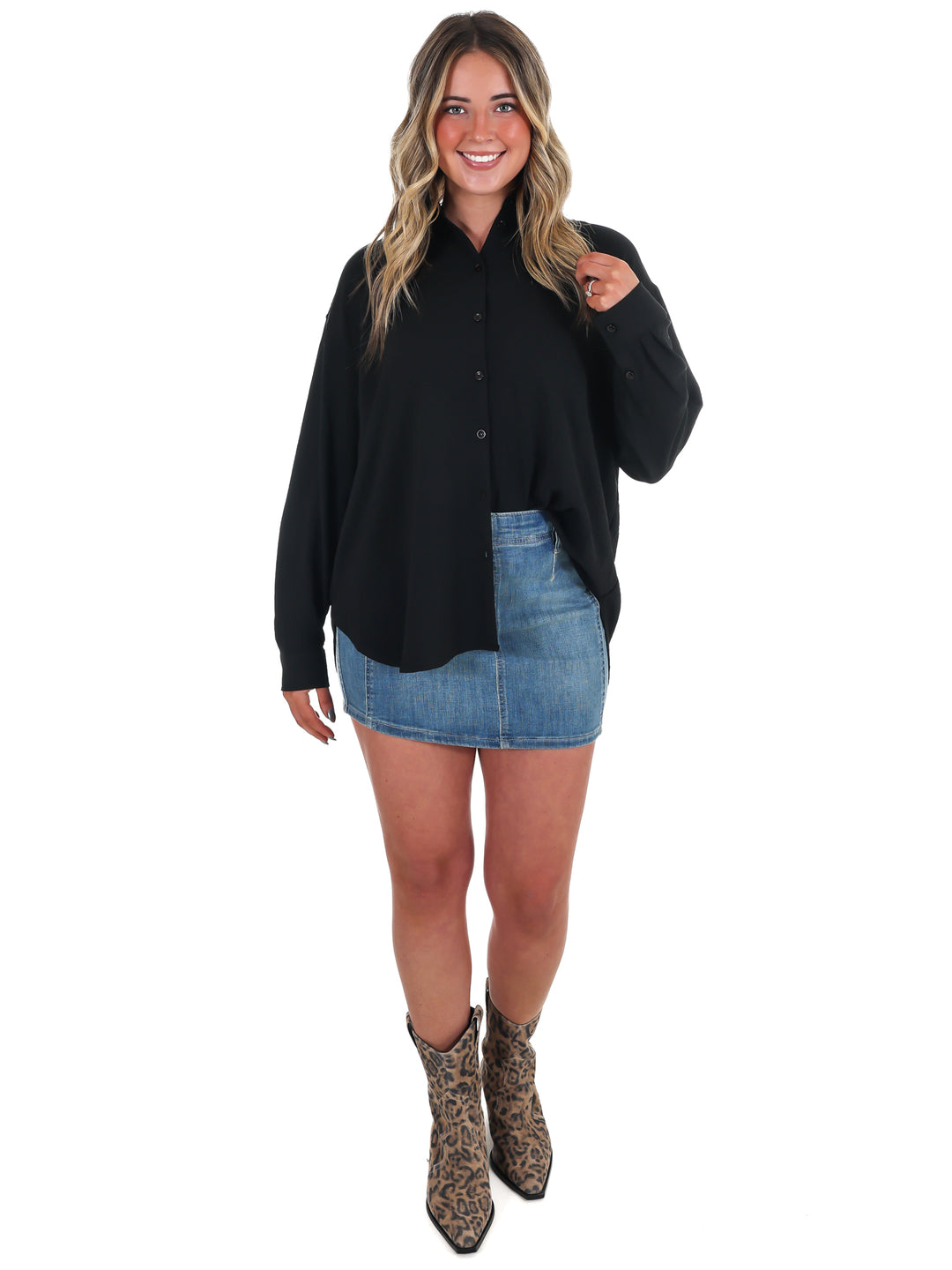 Cloudlight Button Up Top