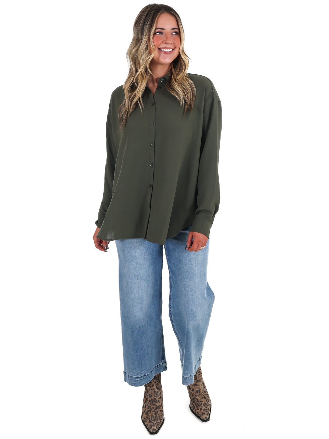 Cloudlight Button Up Top