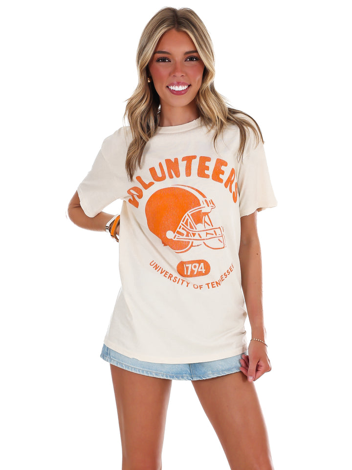 Tennessee Vols Varsity Stamp Thrifted Tee
