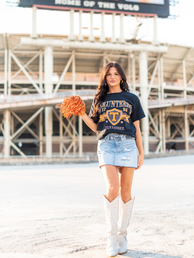 Vols Pep Rally Thrifted Tee