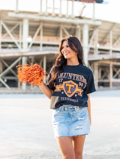 Vols Pep Rally Thrifted Tee