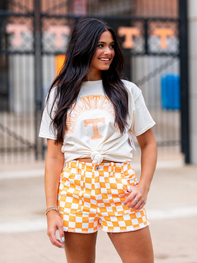 Tennessee Volunteers Mega Arch Thrifted Tee