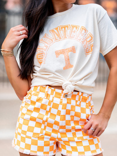 Tennessee Volunteers Mega Arch Thrifted Tee