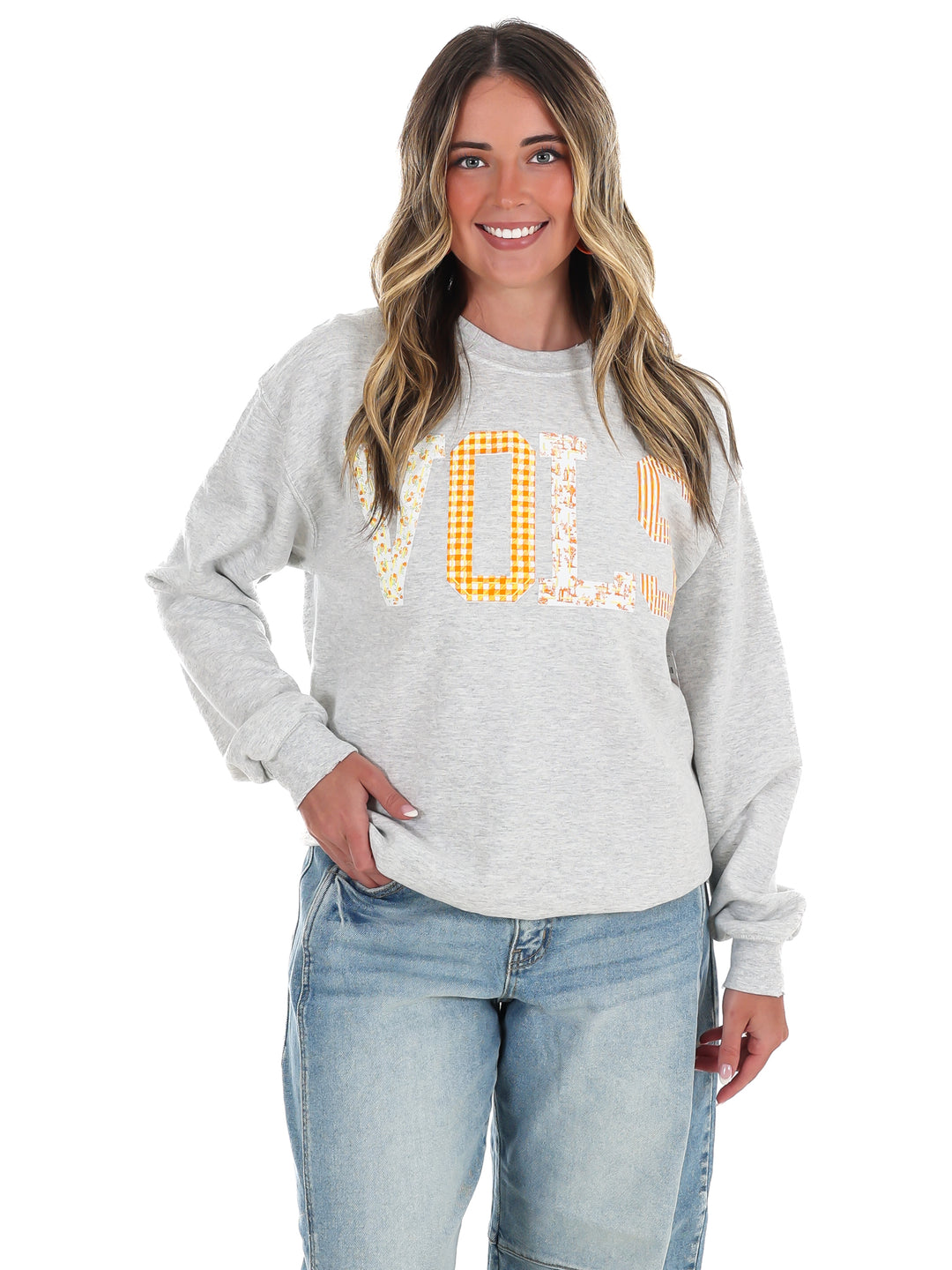 Vols Quilted Puff Ink Thrifted Sweatshirt