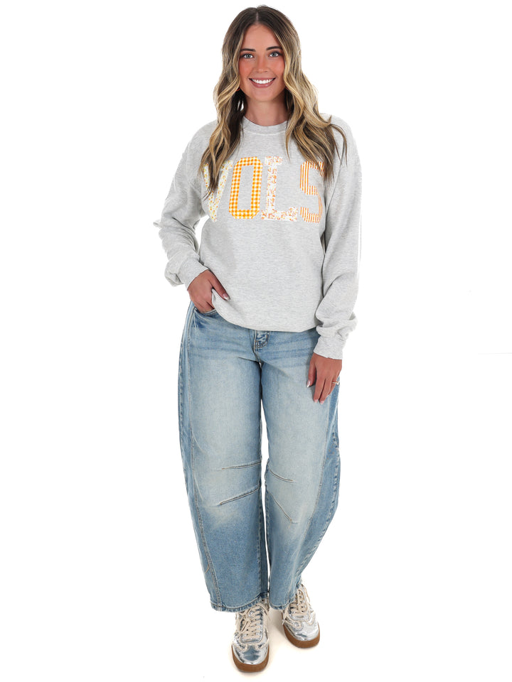 Vols Quilted Puff Ink Thrifted Sweatshirt