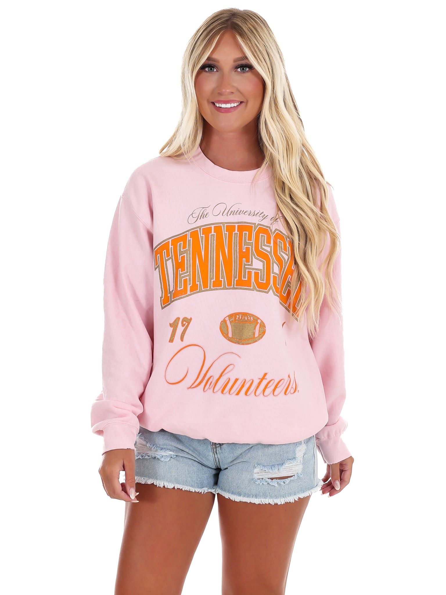 Tennessee Volunteers Wave Arch Thrifted Sweatshirt – Josie's Boutique