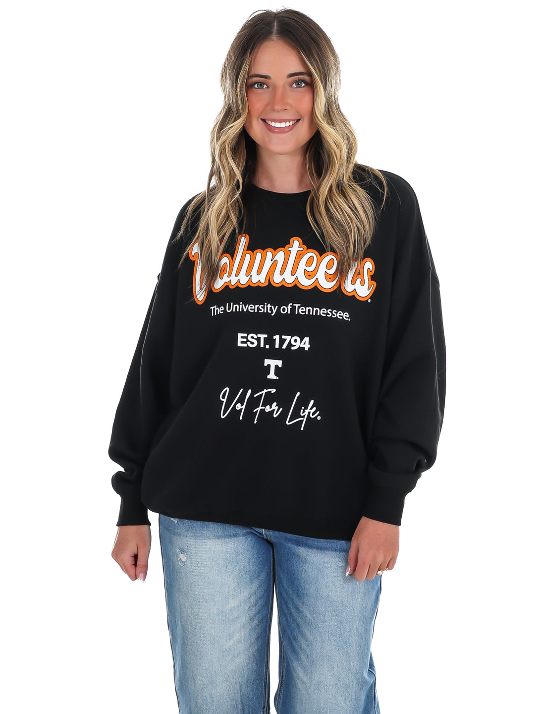 Tennessee Vols Letterman Chrome Hi-Dive Sweatshirt