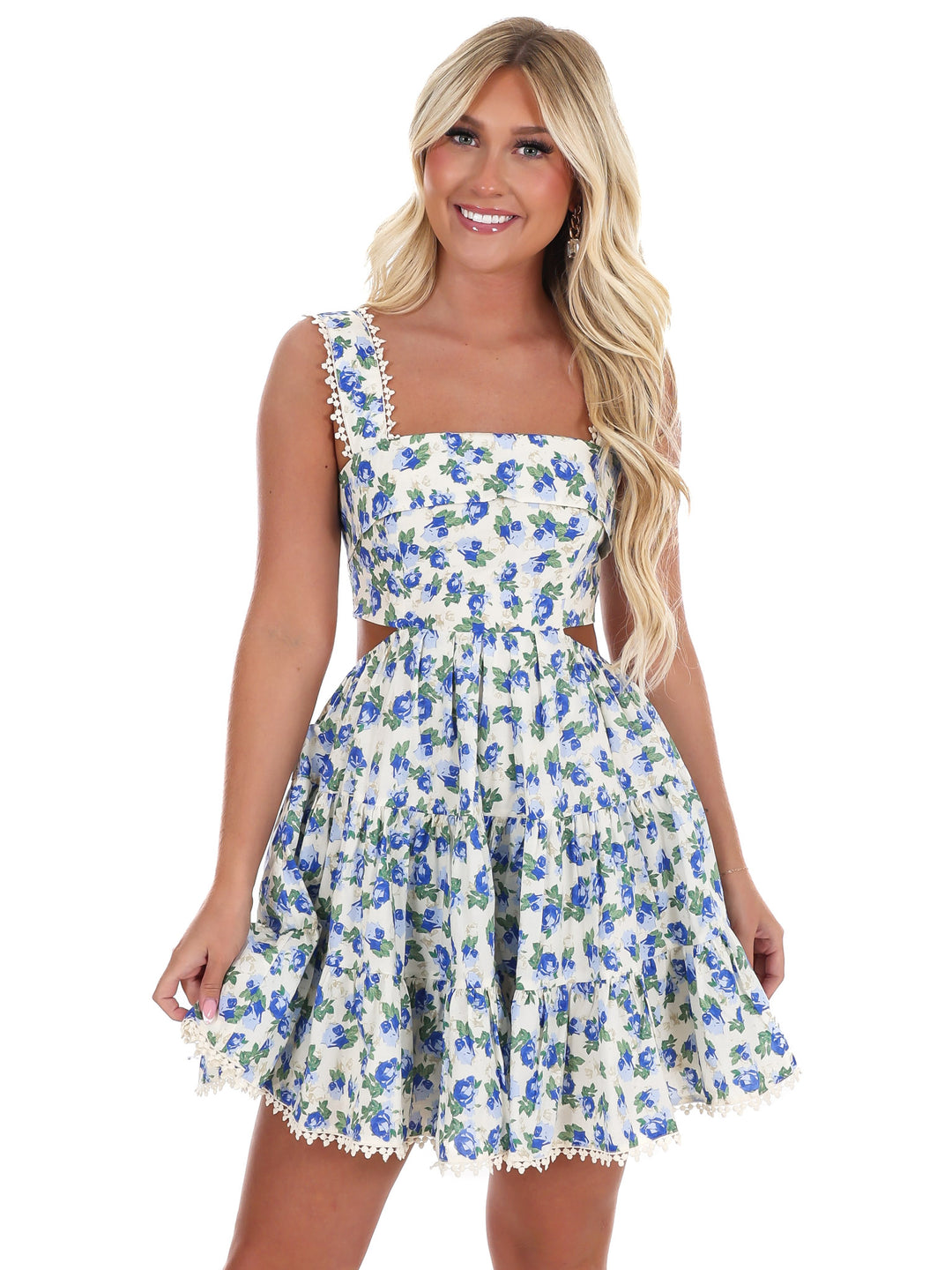 The Sunday Floral Mini Dress