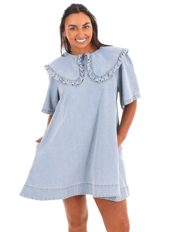 Know Me Well Denim Dress