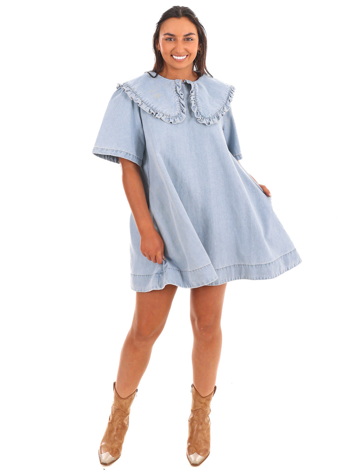 Know Me Well Denim Dress