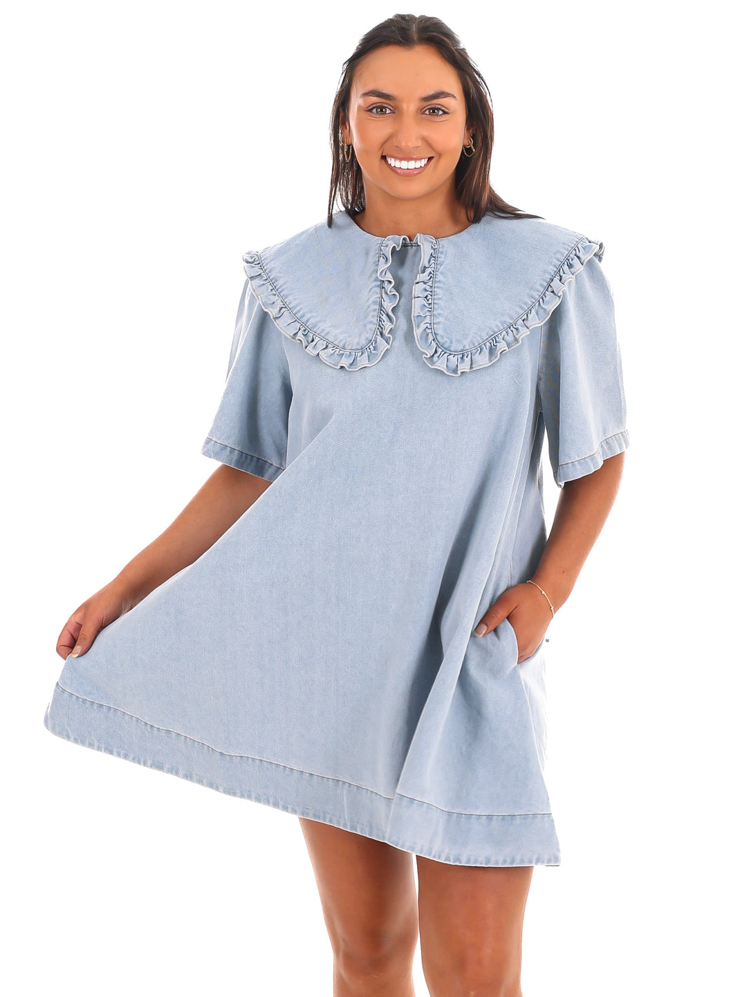 Know Me Well Denim Dress