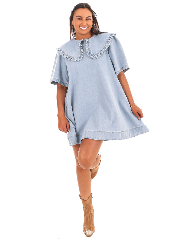 Know Me Well Denim Dress