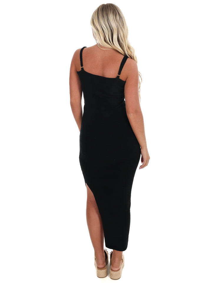 Catch the Vibe Cut Out Midi Dress