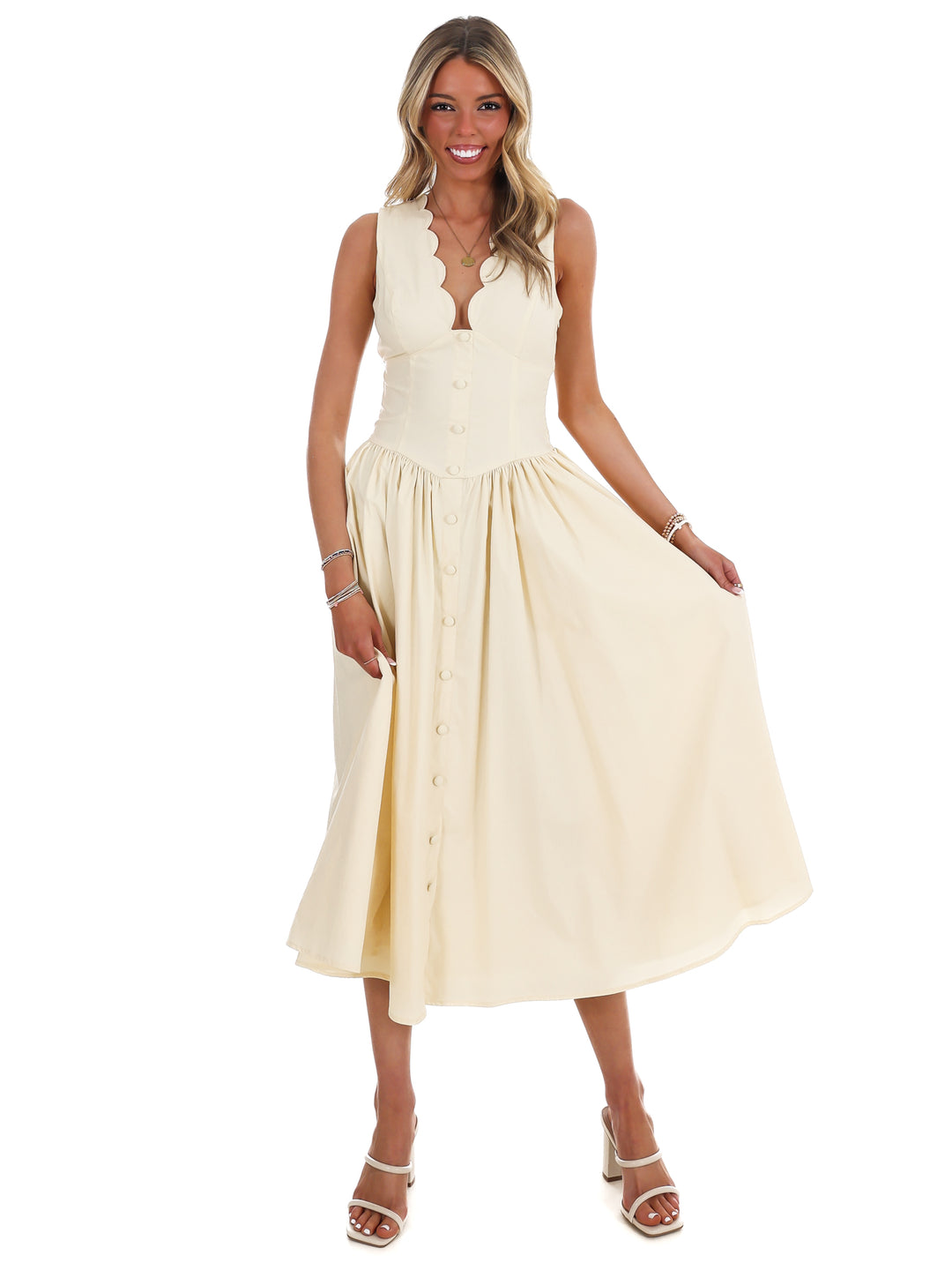 Simple Joys Midi Dress