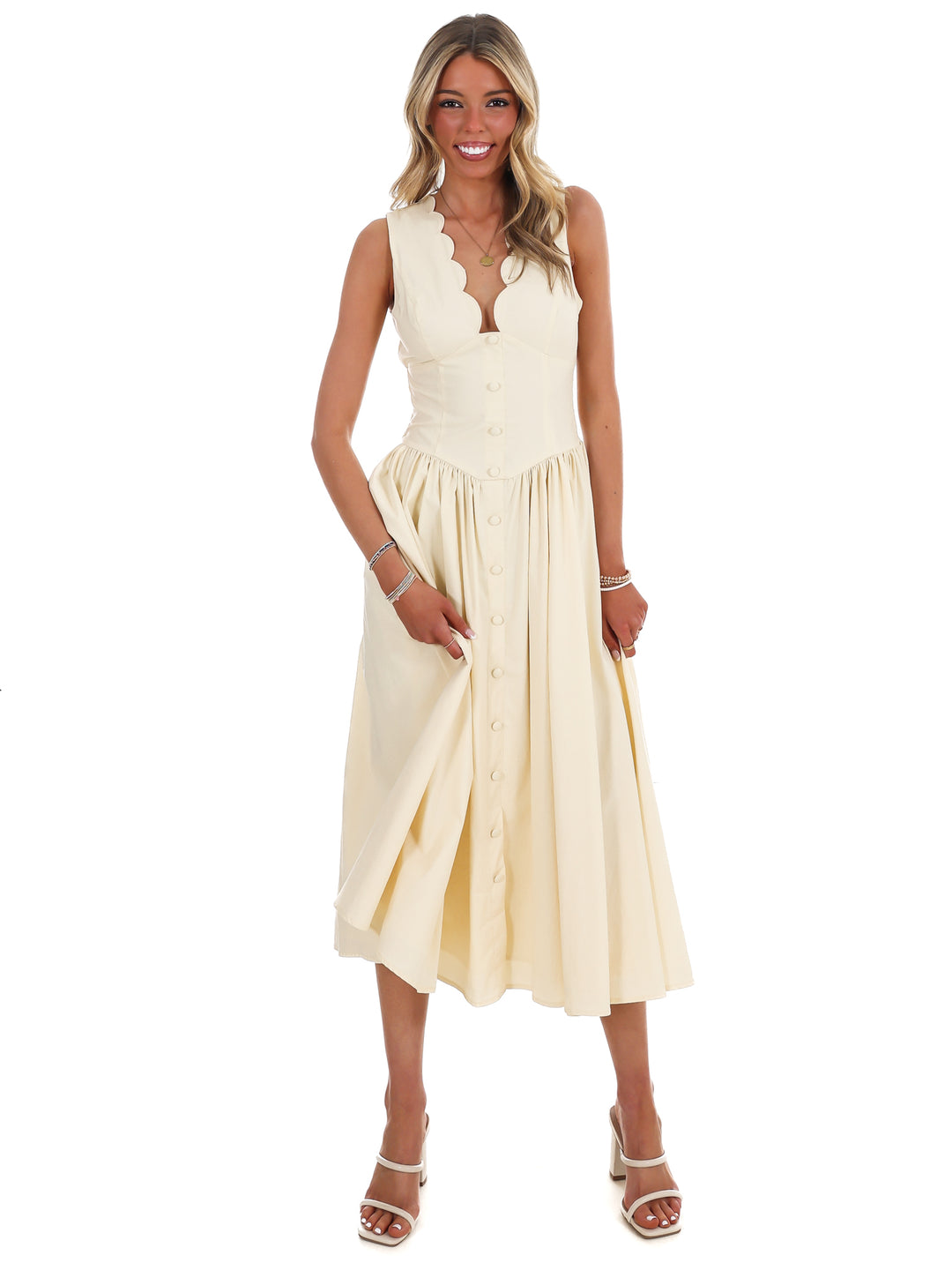 Simple Joys Midi Dress