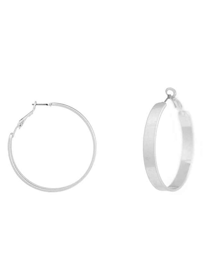 My Love Metal Hoop Earrings