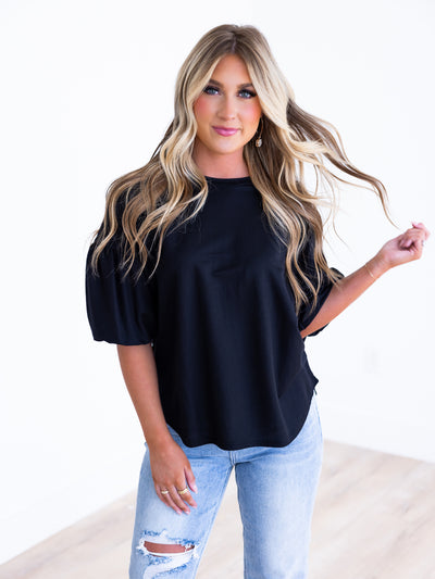 Days Like This Bubble Sleeve Top