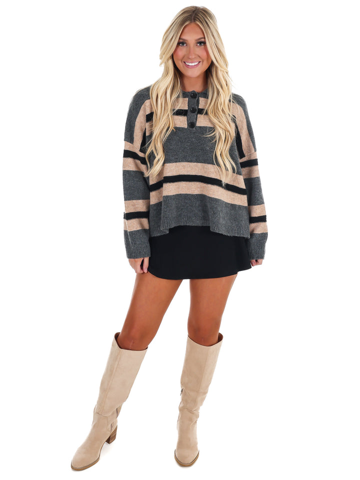 Winter Wander Rugby Sweater