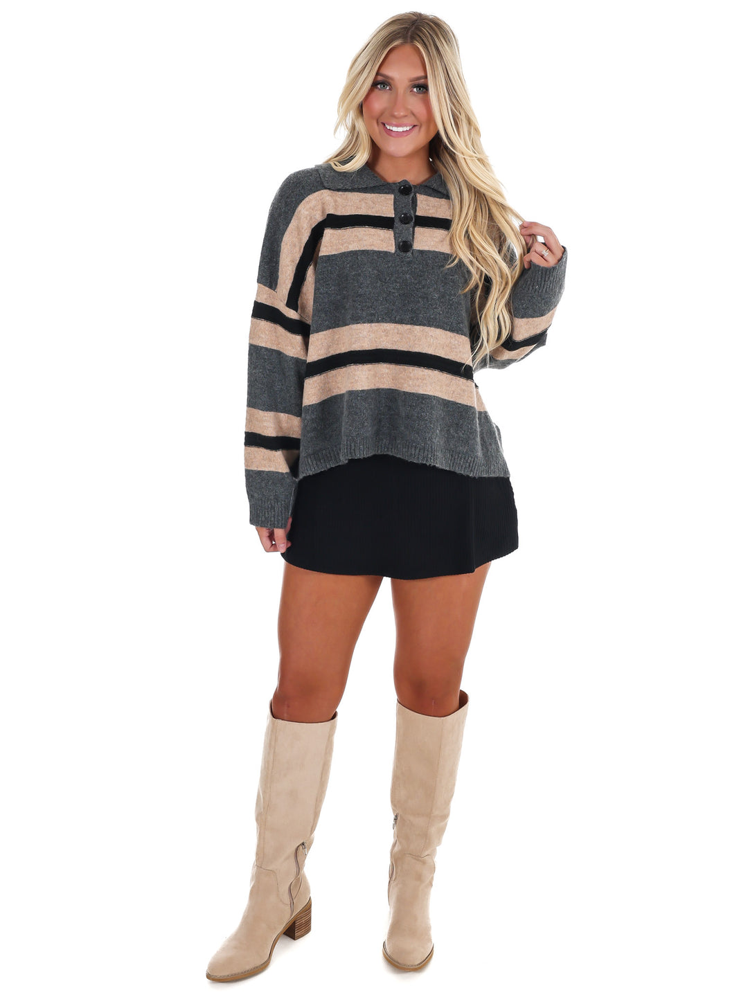 Winter Wander Rugby Sweater