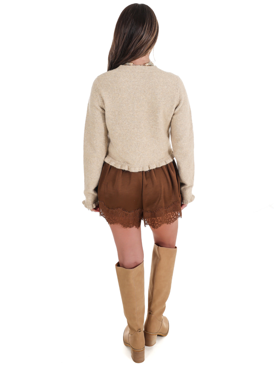 Good Thinking Ruffled Cardigan