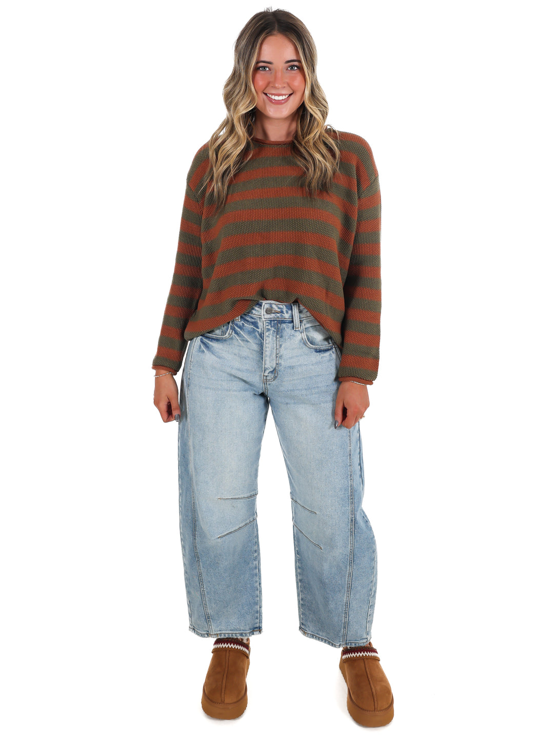 Striped Intentions Sweater