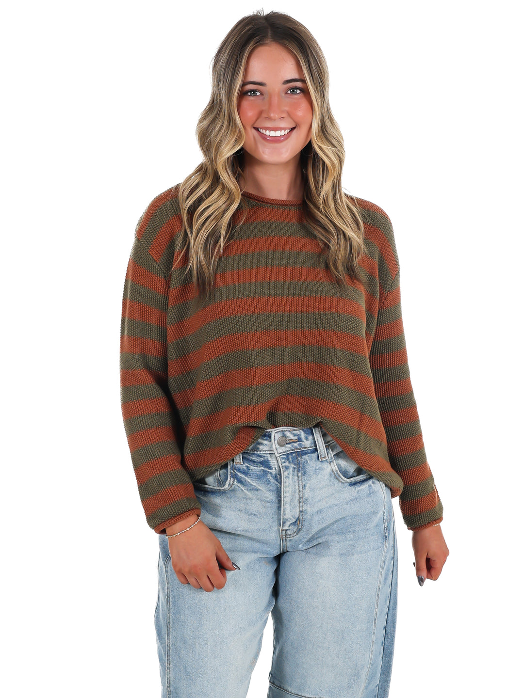 Striped Intentions Sweater