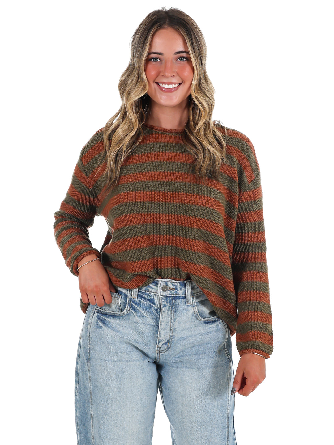 Striped Intentions Sweater