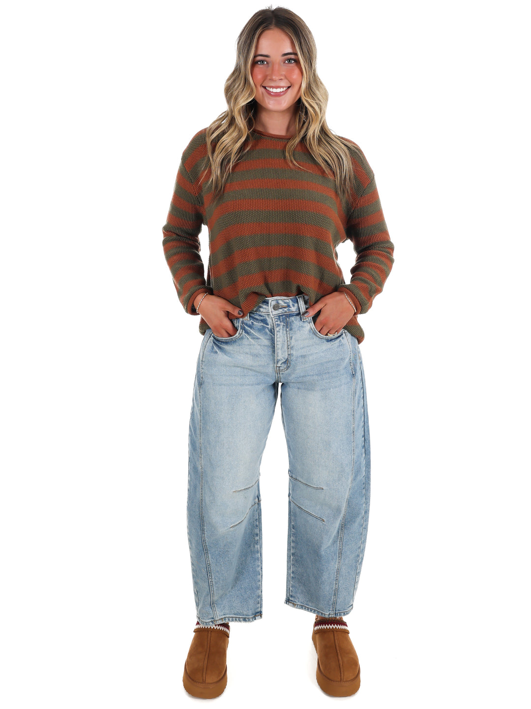 Striped Intentions Sweater