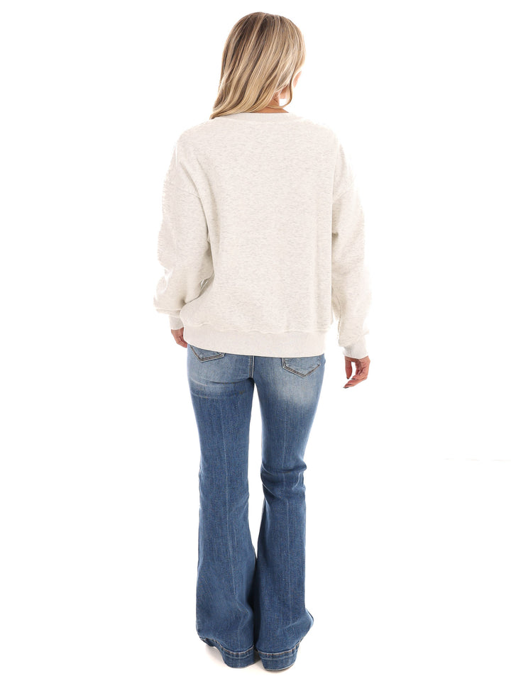 Weekend Mode Fleece Sweatshirt