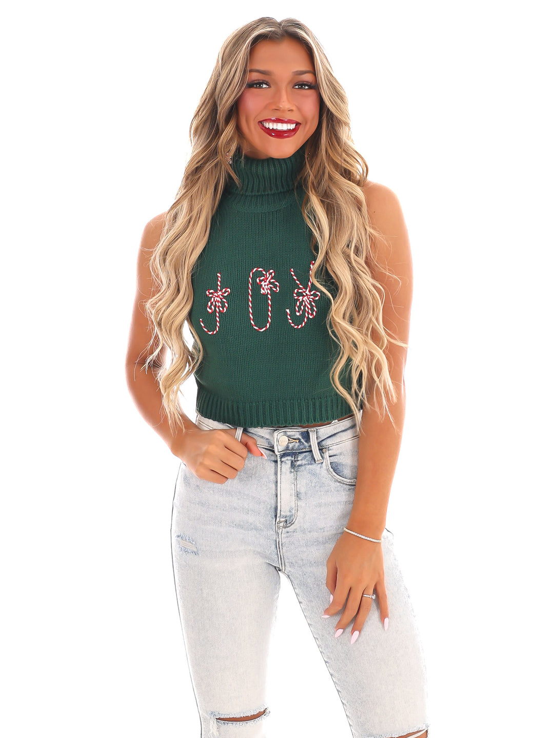 Comfort & Joy Knit Crop Top