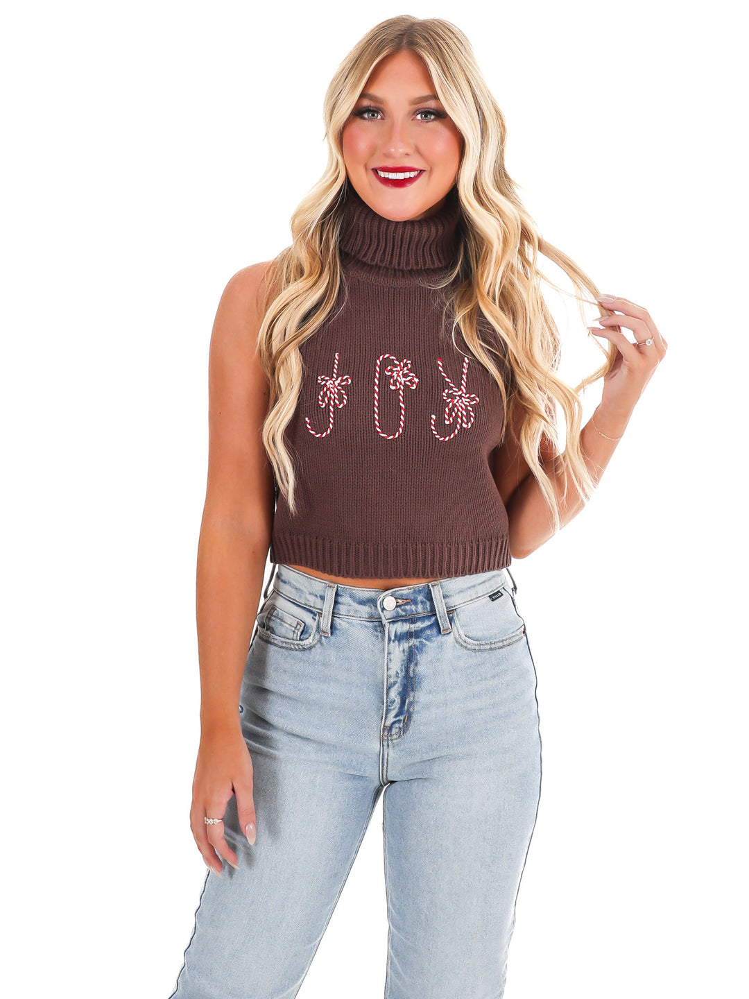 Comfort & Joy Knit Crop Top