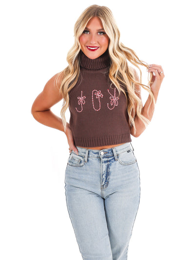 Comfort & Joy Knit Crop Top